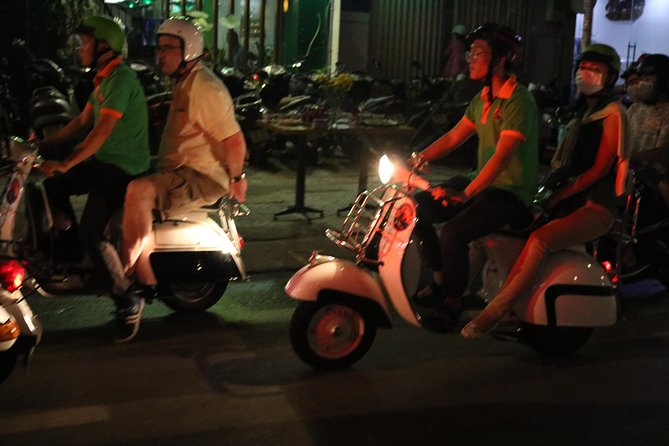 Saigon After Dark Vespa Street Food Tour + Live Music 4 hours - Safety, comfort, and the realities of scooter travel