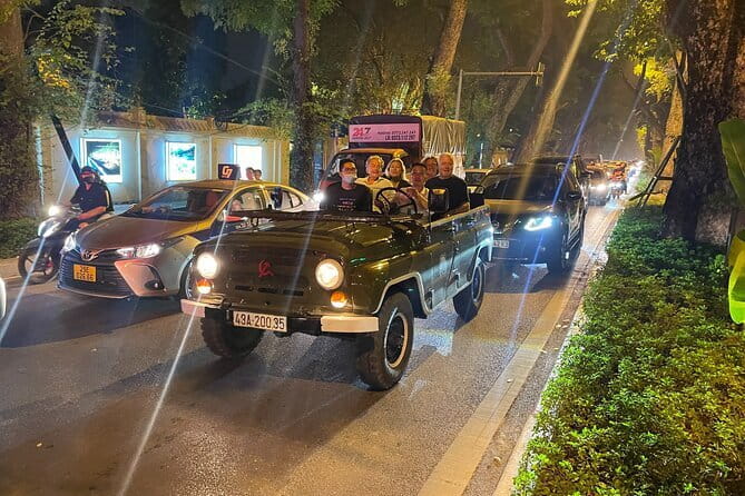 Saigon By Night Open Air Jeep Street Food Tour Experience - Meeting at Opera House Square at 6:00 p.m.