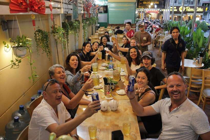Saigon: Craft Beer & Local Food Experience Tour On Motorbike - A food market stop for Saigon’s everyday flavor
