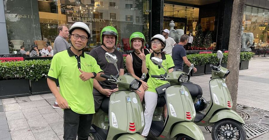 Saigon: Night Craft Beer And Street Food Tour By Vespa - A cellar tied to the 1968 attack