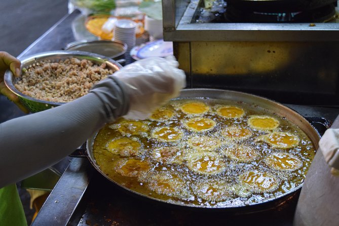 Saigon Street Food By Night - Foodie City Private Tour With Local Guide - Grilled banana with coconut milk and iced tofu