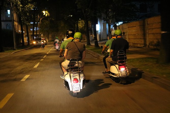 Saigon Vespa By Night Street Food Tour 4,5 Hours - Safety, comfort, and the scooter ride