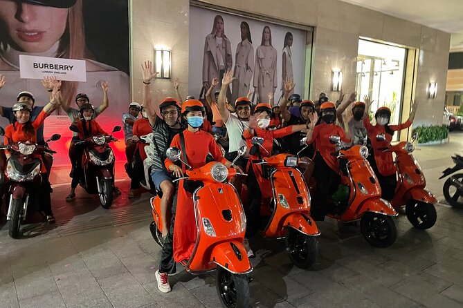 Saigon Vespa By Night Street Food With Female Riders Ao Dai - Why a Vespa is the right way to see Saigon at night