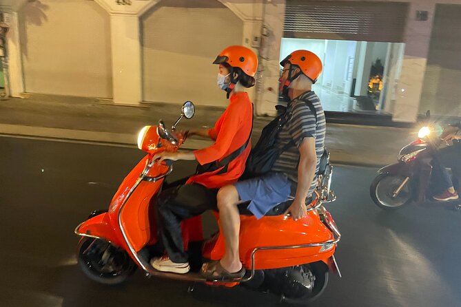 Saigon Vespa By Night Street Food With Female Riders Ao Dai - Starting at 6 pm in the heart of Saigon