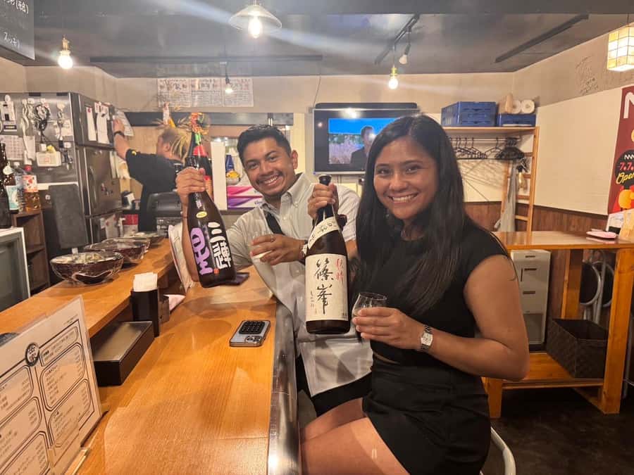 Same Day OK! Osaka: Local Food, Izakaya & Local Bites Tour! - Second restaurant: 45 minutes of small plates