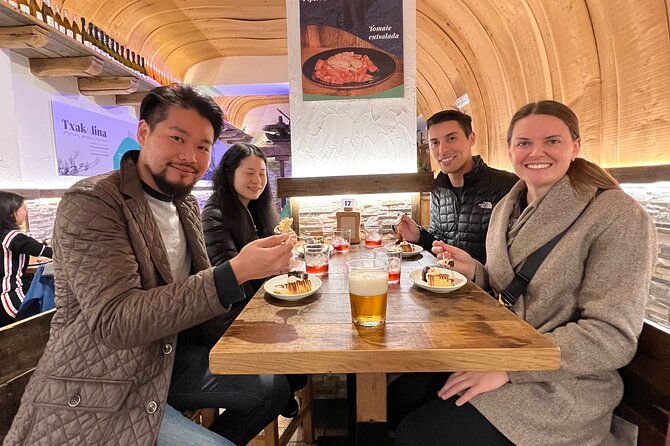 San Sebastian Pintxo Food, Wine & Market Foodie Tour(Small Group) - Portu Kalea and a newer bar