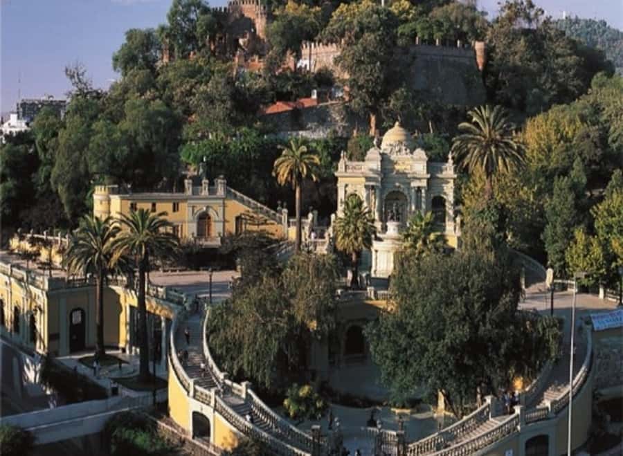 Santiago: Best Street Food Tour With A Local Guide - Cerro Santa Lucia: a scenic first stop