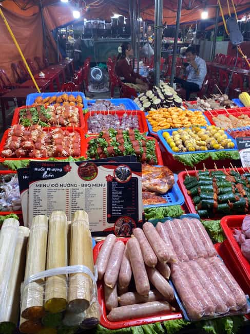 Sapa Night Market Experience – BBQ, Hotpot & Black Chicken - Sharing a Sapa hotpot with mountain vegetables