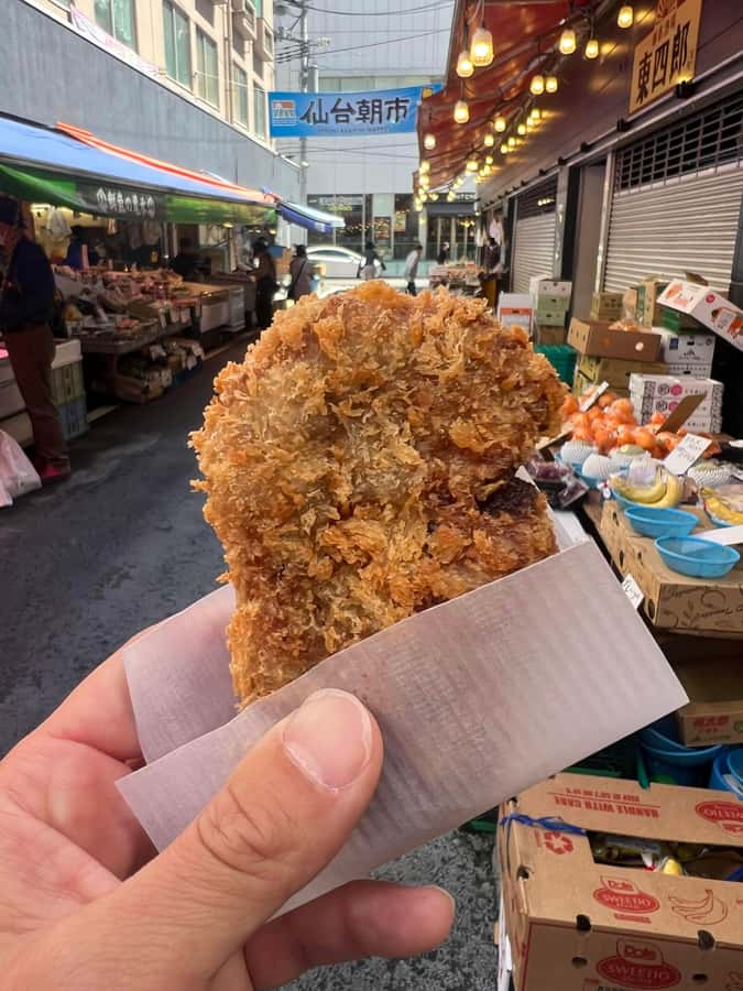 Sendai: Local Foodie Tour, wander around the gourmet town - A guide who shapes the day around you