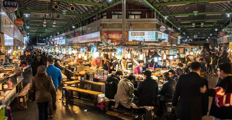 Seoul Gwangjang Market Foody Walking Tour - Start at Jongno 5-ga Station Exit 8