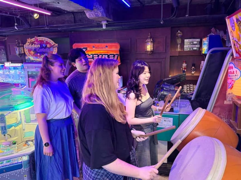 Seoul: Jongno 3-Ga and Ikseon-Dong Tour with Street Food - The retro arcade and its pop-culture appeal