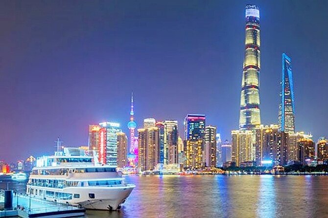 Shanghai Evening Tour: Huangpu River Cruise and Street Food - Fuzhou Road puts dinner before sightseeing
