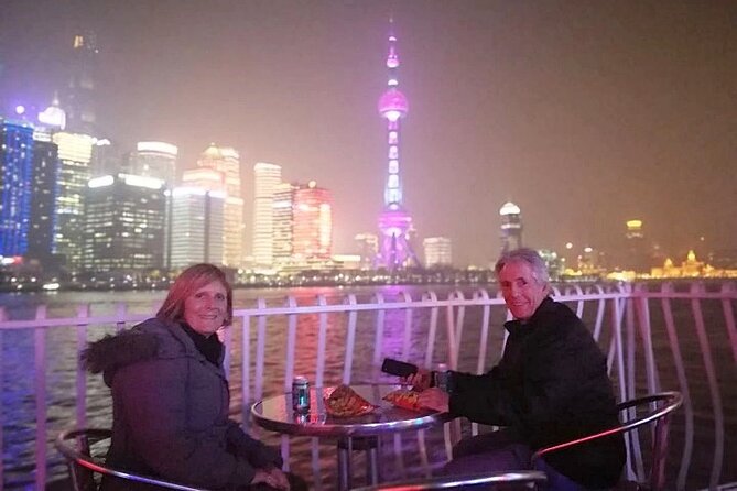 Shanghai Evening Tour: Huangpu River Cruise and Street Food - The Bund gives you Shanghai’s two faces