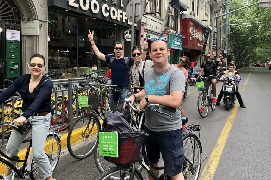 Shanghai: Half-Day Biking and Local Food Tour - Xintiandi and Taikang Road by bike