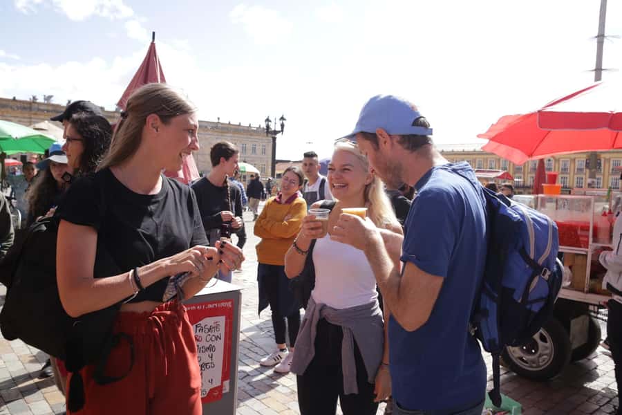 Shared Tour Bogota's Street Local Food - Hot chocolate with cheese, Bogotá’s oddest pairing