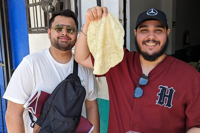 Signature Taco Tour in PV with Vallarta Eats - Market produce, chiles, and aguas frescas