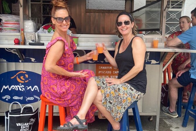 Signature Taco Tour in PV with Vallarta Eats - Dessert at the end, with ice cream and Mexican candy