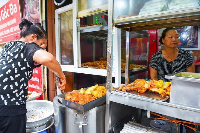 Small-Group Street Food Cyclo Tour of Hanoi Old Quarter - What you eat during the three-and-a-half hours