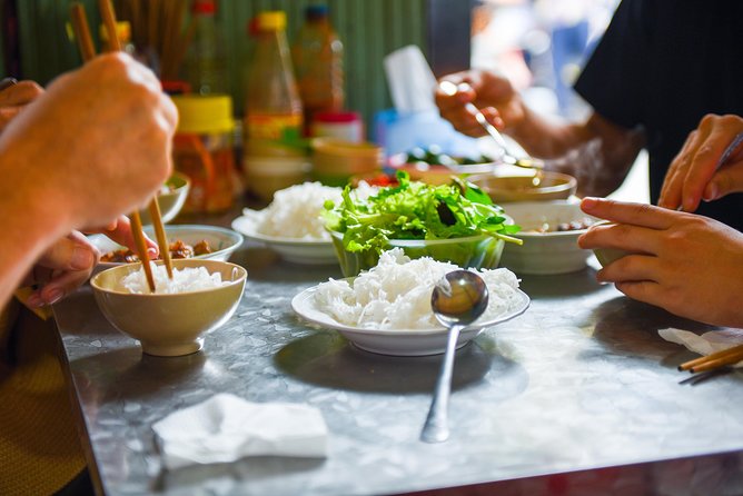 Small-Group Street Food Cyclo Tour of Hanoi Old Quarter - The walking route through the 36 Old Streets
