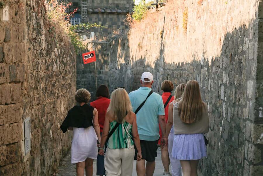 Sorrento: Guided Walking Tour & Street Food Experience - Marina Grande and the Neapolitan Riviera views