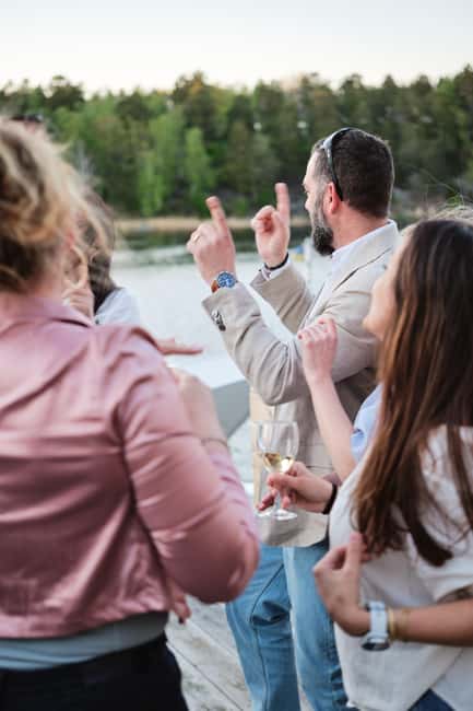 Stockholm All-You-Can-Eat Shrimp or Tacos Cruise & Livemusic - Bread, aioli, and the cheese plate