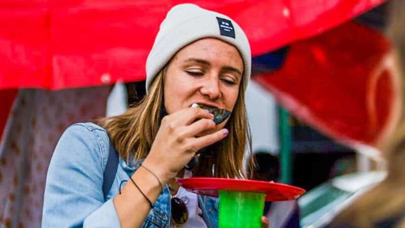 🟢Street Food Bike Tour Mexico City🟢 - Roma by bicycle, with food between the stories