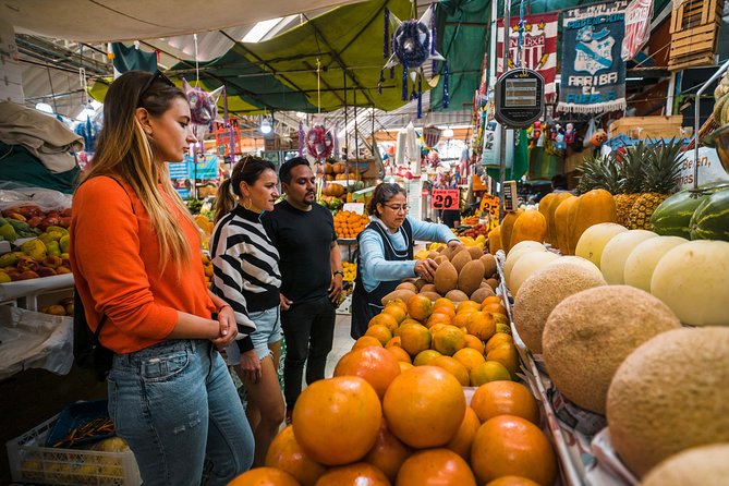 Street Food Bike Tour / Mexico is not only Tacos / All Inclusive - Mercado de Medellin: A Taste of Daily Mexico City