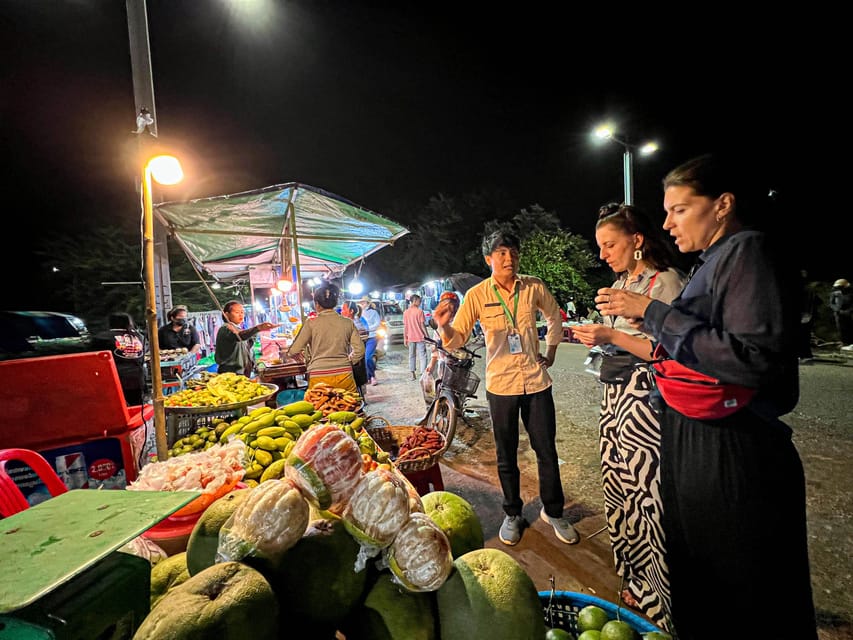 Street Food Tour and Phare Circus with Tuk-Tuk Transfers - Siem Reap’s night market and the insect question