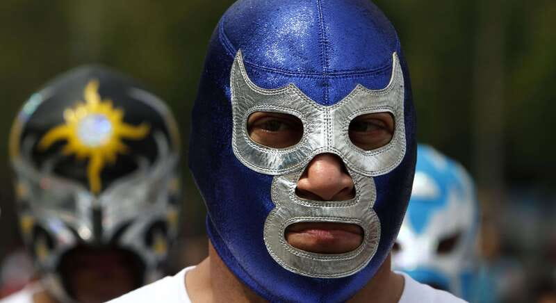 .Sun-only: Lucha Libre wrestling tacos & beer! MexicanFiesta - Four matches, not just a quick photo stop