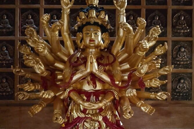 Sunset/Sunrise Lady Buddha or Marble Mountain with Foodie Tour - An Long Temple and the older side of Da Nang