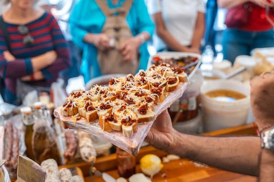 Syracuse: The Street Food Tour in Ortigia with a Local Guide - Arancino fresh from the bakery