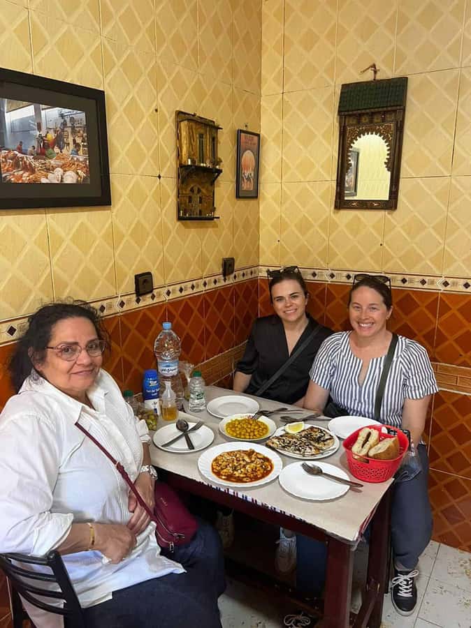 Tangier: Food Walking Tour - A local café and the walk to Café Hafa