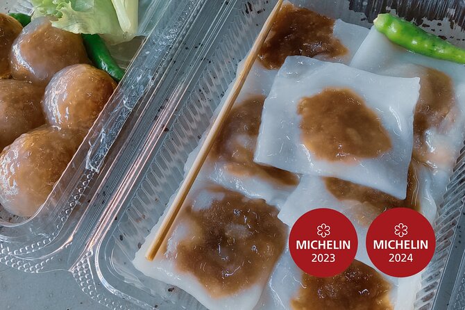 Taste of Chiang Mai: Michelin Guide Street Food Small Group 2Hr - Steamed rice skin dumplings and Thai fried dough