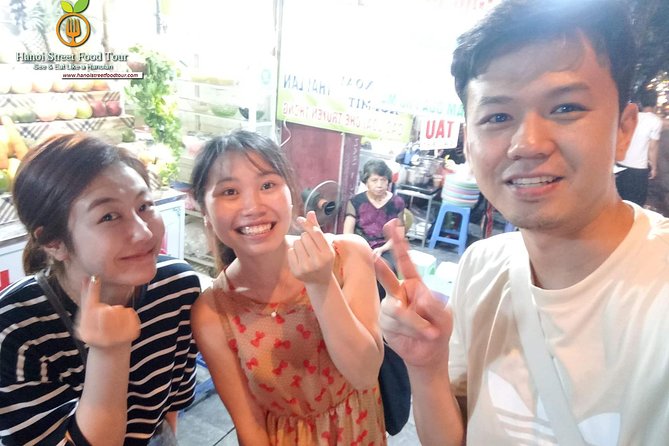 Tasting 8 Different Street Foods + Local Drink at Evening Time by Walking - Walking the Old Quarter after dark