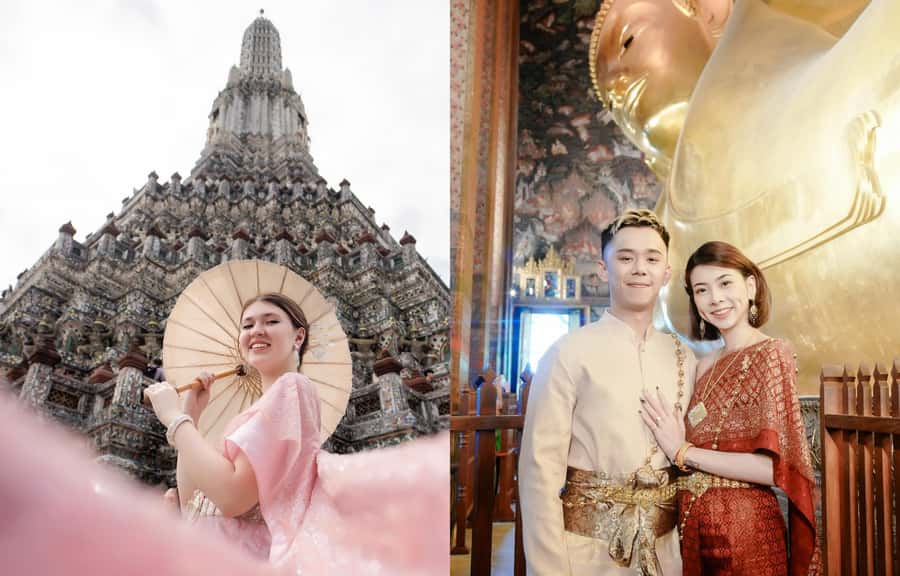 Thai Costume Photographer at Wat Arun/Pho in Bangkok - Key points to know before booking