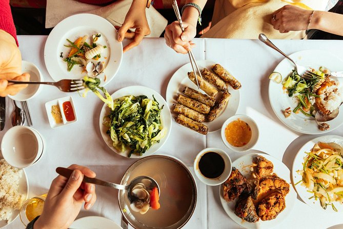 The 10 Tastings of Hanoi With Locals: Private Street Food Tour - French architecture at 8 P. Chân Cầm