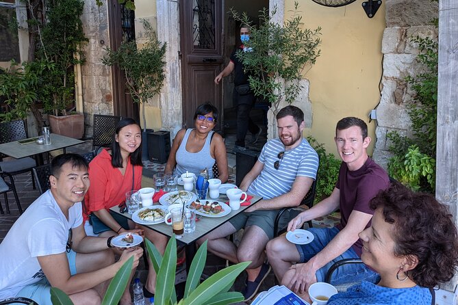 The Delicious Chania Street Food Tour - Splantzia Square and dark Greek coffee