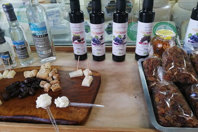 The Delicious Chania Street Food Tour - The municipal market and a taste of raki