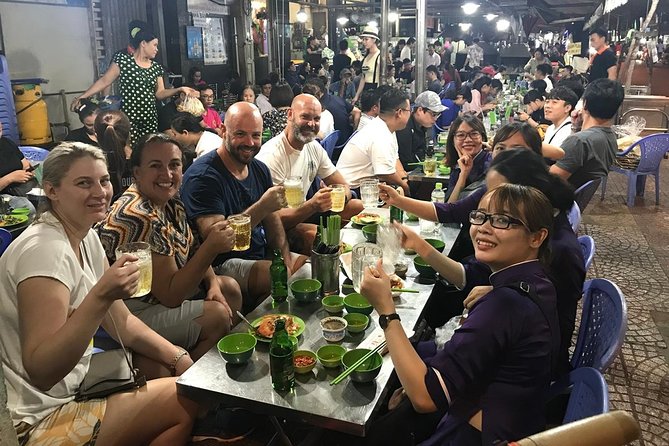 The Unique Ao Dai Street Food Tour By Scooter - Wandering Through Ho Thi Ky Flower Market