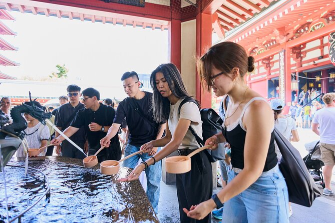 Tokyo: Asakusa & Sensoji ー Oldest Temple Walking Tour (2hrs) - Yogodo, koi, goshuin, and the Jizo statues