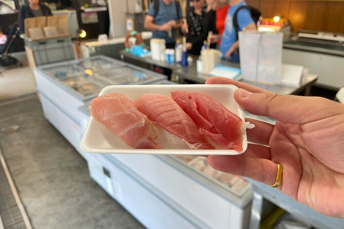 Tokyo Food Tour Taste Fresh Delights at Tsukiji Market - Starting at Lawson on Tsukiji 4 Chome