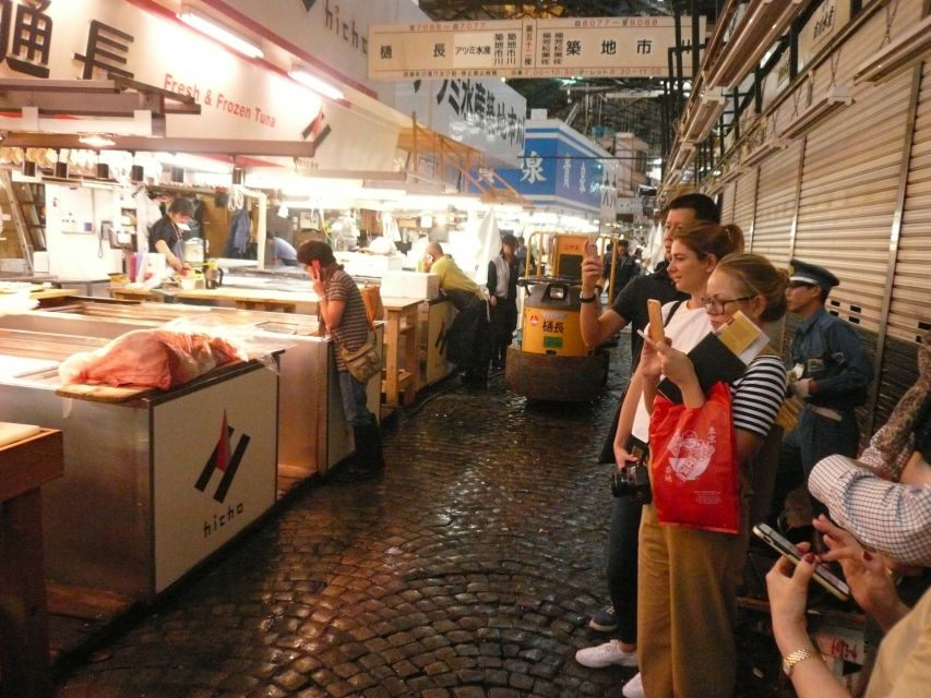 Tokyo: Guided Walking Tour of Tsukiji Market with Lunch - Key points at a glance