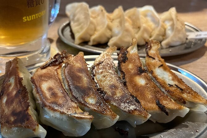 Tokyo Local Food Tour: Noodles, Skewers, Dumplings, Sweets - Gyoza and a drink to get things started