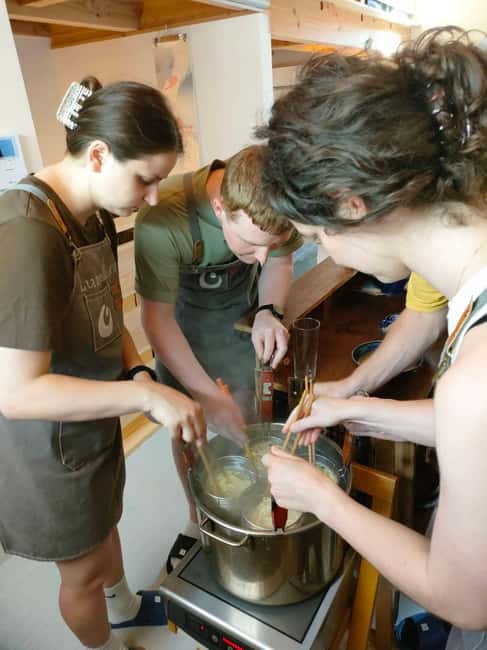 Tokyo: Real Ramen & Dumpling Cooking with Master Chef - Vegetarian ramen requires planning
