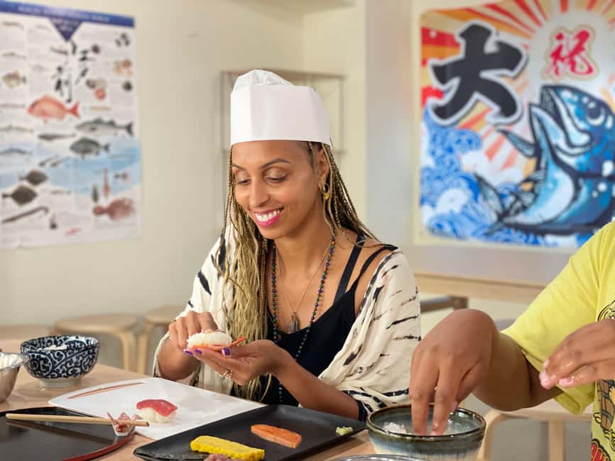 Tokyo: Sushi Making with Pro Chef & Tsukiji Fish Market Tour - Food restrictions and who should skip it