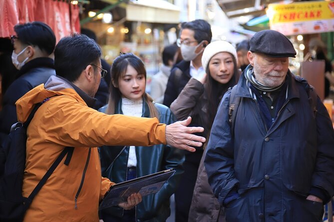 Tokyo Tsukiji Fish Market Food and Culture Walking Tour - Stop two: Old Tsukiji Market and the food stops