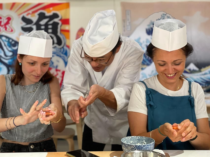 Tokyo: Tsukiji Fish Market Sushi Making Class with Pro Chef - Key points to know before booking
