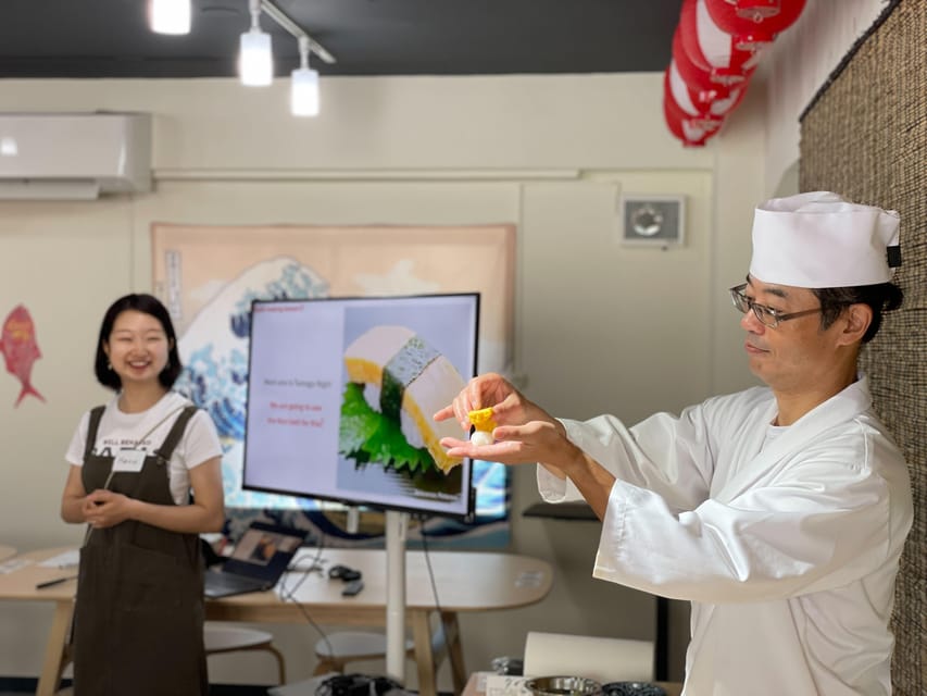 Tokyo: Tsukiji Fish Market Sushi Making Class with Pro Chef - Choosing between 90 minutes and longer options