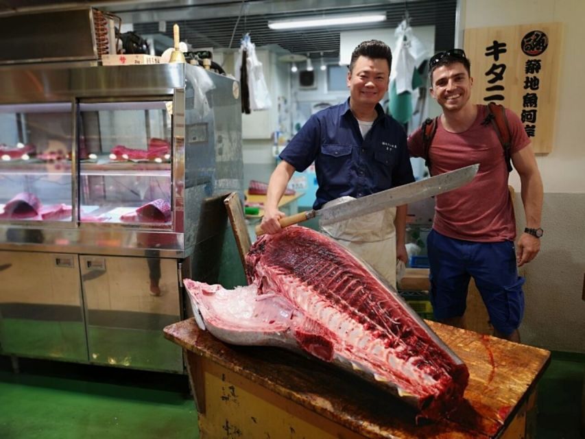 Tokyo: Tsukiji Fish Market Tour with 6 Stops & Seafood Lunch - The 46th-floor finish in Shiodome