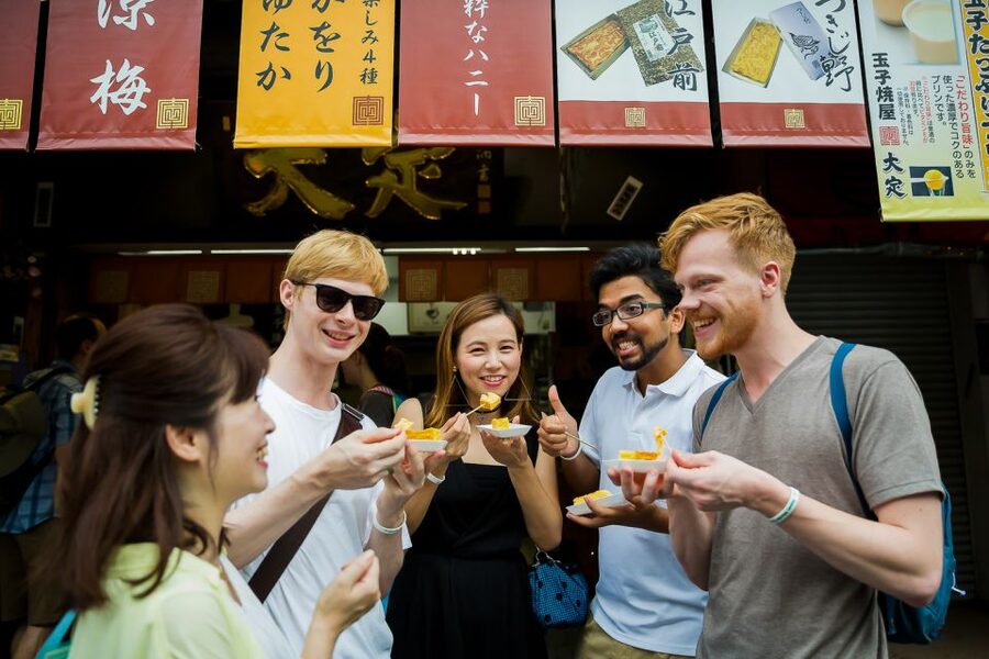 Tokyo: Tsukiji Fish Market Visit and Asakusa Food Tour - The transfer from Tsukiji to Asakusa